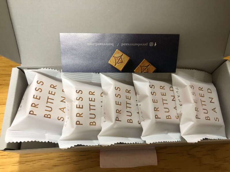プレスバターサンド