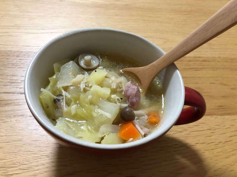 ストウブ鍋　野菜スープ