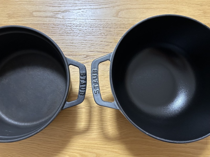 ストウブ鍋　ピコ・ココットとWa-NABE
